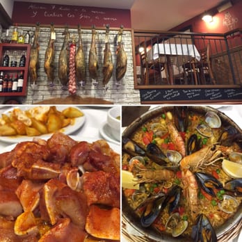 Bosque Palermo - Jamon, orejas, patatas bravas, sangria, plus the best seafood paella in these parts. What else can I ask for? - Spanish Near Me - Barcelona, B