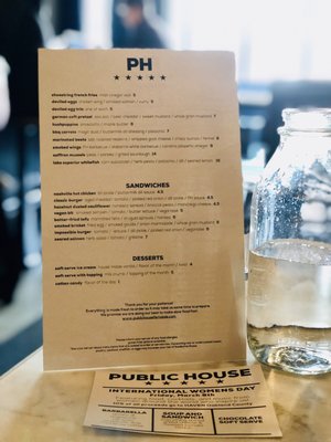 Menu photo 8 Public House Ferndale, MI