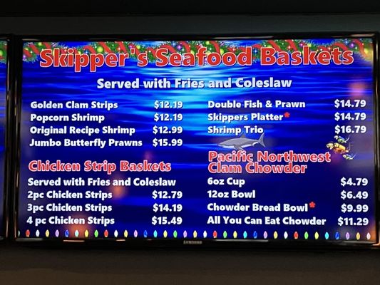 Menu photo 6 Skipper's Seafood & Chowder Silverdale, WA Menu photo 6 Skipper's Seafood & Chowder Silverdale, WA
