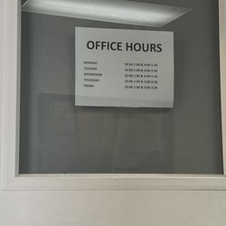 Office hours