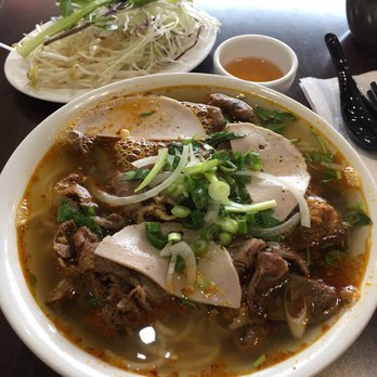Pho Metro - Bun bo hue, medium ($9.45) - Vietnamese Near Me - Scarborough, Ontario