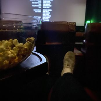 Galaxy Theatres Mission Grove - Reclining seat with footrests and tray. - Cinema Near Me - Riverside, California Galaxy Theatres Mission Grove - Reclining seat with footrests and tray. - Cinema Near Me - Riverside, California