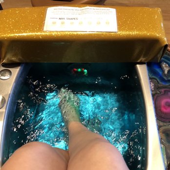 A Harmony Nail Spa - Soak before the pedicure - Nail Salons Near Me - Las Vegas, Nevada