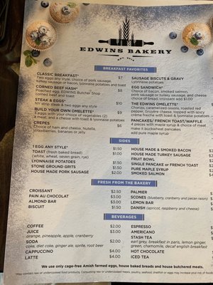 Menu photo 3 Edwins Bakery Cleveland, OH