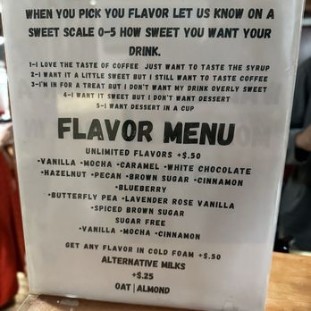 Greenlove Coffee - Flavors - Coffee & Tea Near Me - Greensboro, North Carolina