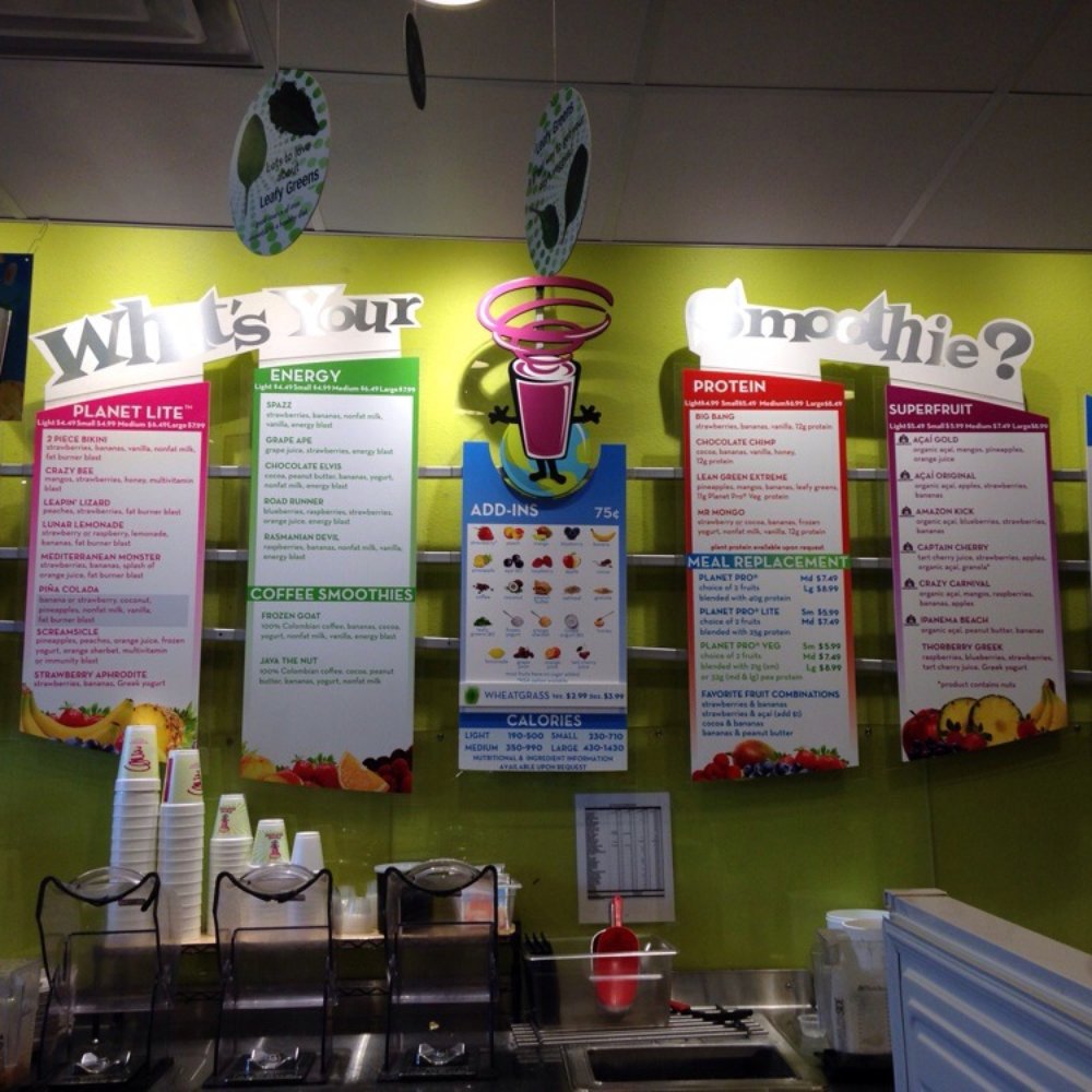 Planet Smoothie - Juice Bars & Smoothies Near Me - Casselberry, Florida Planet Smoothie - Juice Bars & Smoothies Near Me - Casselberry, Florida