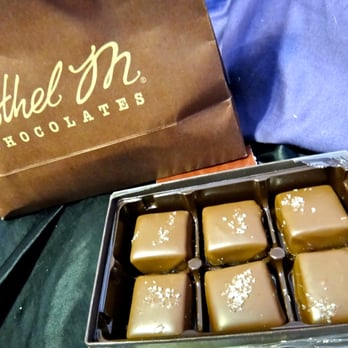 Ethel M Chocolates - sea salted caramels - Botanical Gardens Near Me - Henderson, Nevada