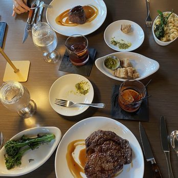 Butcher and Barrel - Filet, sirloin, broccoli, pork belly, macaroni and cheese, old fashion. - Steakhouses Near Me - Huntingburg, Indiana Butcher and Barrel - Filet, sirloin, broccoli, pork belly, macaroni and cheese, old fashion. - Steakhouses Near Me - Huntingburg, Indiana