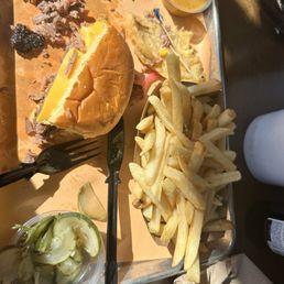 Chopped beef sandwich Chopped beef sandwich