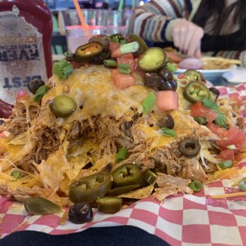 Channel Marker Pub & Grill - Nacho w pulled chicken appetizer. - Pubs Near Me - Edmonds, Washington