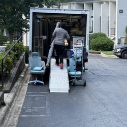 The Local Choice Movers - Elijah helping another customer get moving day done right. Every item is loaded with care and organized for safe transport.