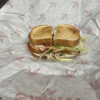 Wawa - Turkey club on white; no cheese - Gas Stations Near Me - Clearwater, Florida