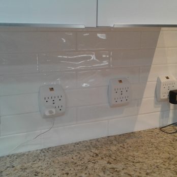 Best Home Kitchen & Bath - Beautiful convex wall tile reflects at any angle. 30 wall plugs by utilizing 6 way plug adapters on new installed traditional style outlets. - General Contractors Near Me - Chula Vista, California Best Home Kitchen & Bath - Beautiful convex wall tile reflects at any angle. 30 wall plugs by utilizing 6 way plug adapters on new installed traditional style outlets. - General Contractors Near Me - Chula Vista, California
