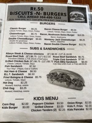 Menu photo 3 RT 50 Biscuits & Burgers Augusta, WV