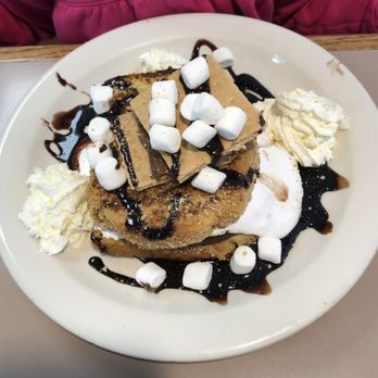 Railway Station Diner - S'mores French Toast - Breakfast & Brunch Near Me - Rochester, New York Railway Station Diner - S'mores French Toast - Breakfast & Brunch Near Me - Rochester, New York