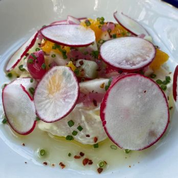 La Planque - gravlax de petoncles - French Near Me - Quebec City, Quebec