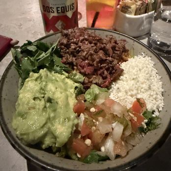 Mezquite - Salad bowl with the small glass drinks - Cocktail Bars Near Me - San Antonio, Texas Mezquite - Salad bowl with the small glass drinks - Cocktail Bars Near Me - San Antonio, Texas