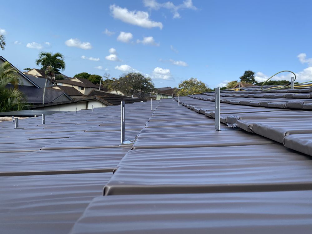 Slide of Aluminum Shake Roofing