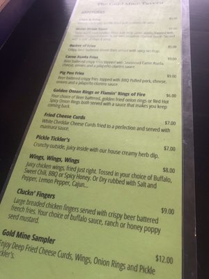 Menu photo 7 Gold Mine Tavern Henderson, NV Menu photo 7 Gold Mine Tavern Henderson, NV