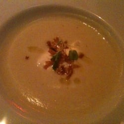Market Restaurant & Bar - Jerusalem artichoke soup