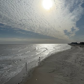 Jimmy's on the Pier - View from our table at Jimmy's on the Pier in Galveston. - Seafood Near Me - Galveston, Texas Jimmy's on the Pier - View from our table at Jimmy's on the Pier in Galveston. - Seafood Near Me - Galveston, Texas