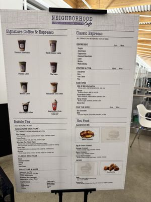 Menu photo 8 Neighborhood Bubble Tea and Coffee Seatac, WA Menu photo 8 Neighborhood Bubble Tea and Coffee Seatac, WA