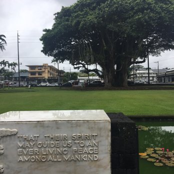 Kalakaua Park - Memorial Stone - Parks Near Me - Hilo, Hawaii