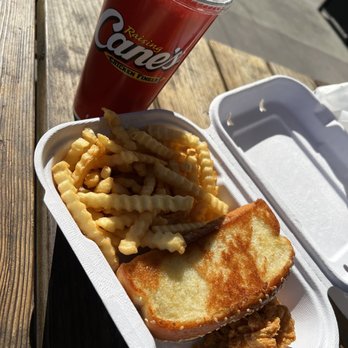 Raising Cane's Chicken Fingers - 3 finger combo - Fast Food Near Me - Barstow, California