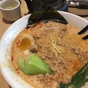 Ramen Yukinoya - TAN TAN MEN (Chicken) and Green Tea - Ramen Near Me - Arcadia, California Ramen Yukinoya - TAN TAN MEN (Chicken) and Green Tea - Ramen Near Me - Arcadia, California