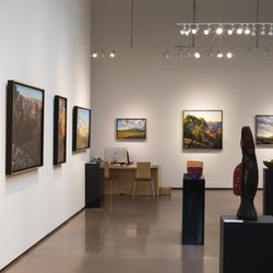 Blue Rain Gallery - Paintings by Doug West, sculptures by Preston Singletary and Alex Bernstein