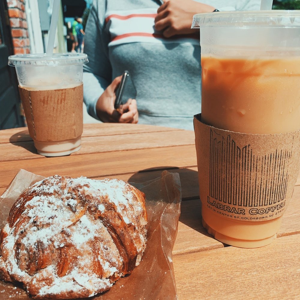 Labrar Coffee Company - Pecan croissant - Coffee & Tea Near Me - Goldsboro, North Carolina Labrar Coffee Company - Pecan croissant - Coffee & Tea Near Me - Goldsboro, North Carolina