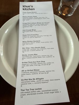 Menu photo 1 Khue’s Kitchen Saint Paul, MN Menu photo 1 Khue’s Kitchen Saint Paul, MN