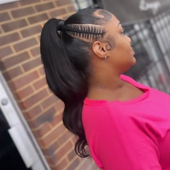 Hair By Ash - Hair isn't included sleek ponytail $80-100 - Hair Stylists Near Me - Rocky Point, New York Hair By Ash - Hair isn't included sleek ponytail $80-100 - Hair Stylists Near Me - Rocky Point, New York