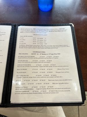 Menu photo 2 Bourbon House Pizza Florence, KY Menu photo 2 Bourbon House Pizza Florence, KY