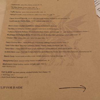 Le Draq - Menu side A - Mexican Near Me - Los Angeles, California