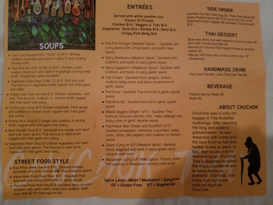 Menu photo 1 Chuchok Thai Sleepy Hollow, NY Menu photo 1 Chuchok Thai Sleepy Hollow, NY