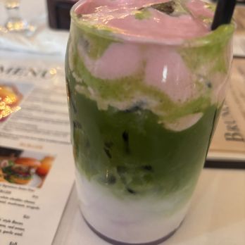 Anna’s Cafe - Ube matcha latte - Breakfast & Brunch Near Me - Plantation, Florida