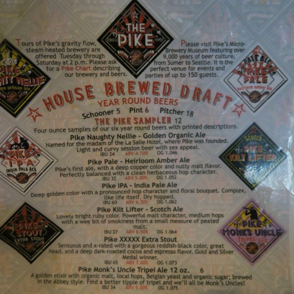 Pike Brewing Company - Beer List - Brewpubs Near Me - Seattle, Washington Pike Brewing Company - Beer List - Brewpubs Near Me - Seattle, Washington