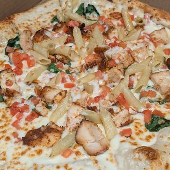 Holy Pie Pizzeria - Savannah - 14" Large Pasta Chicken Alfredo POTM - Pizza Near Me - Savannah, Georgia