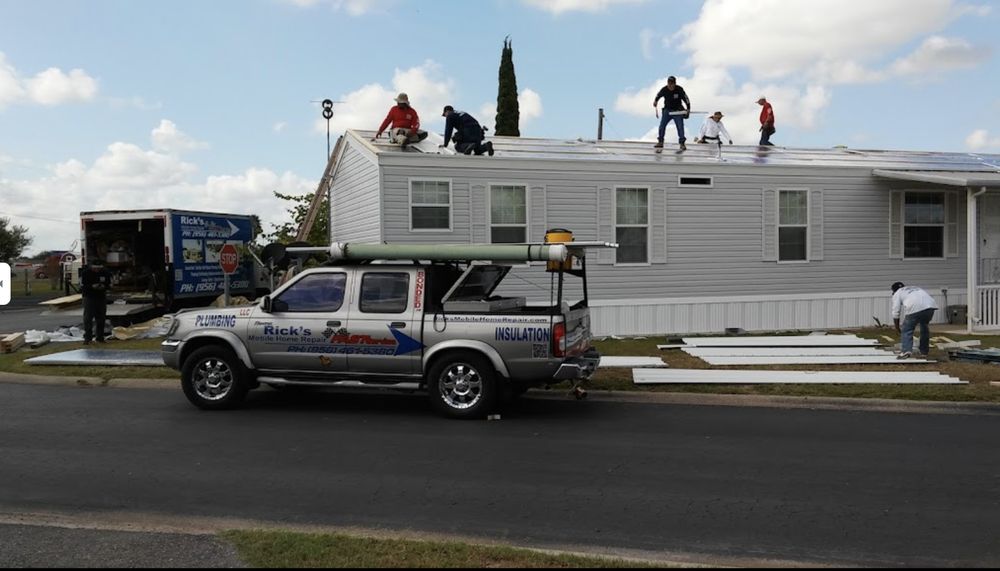 Slide of Rick's Mobile Home Repair