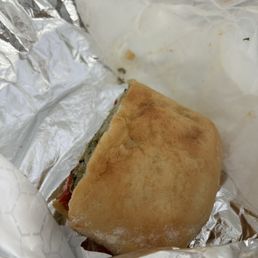 a sandwich wrapped in foil a sandwich wrapped in foil