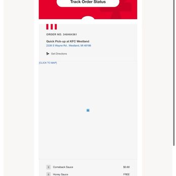 KFC - Receipt - Fast Food Near Me - Westland, Michigan KFC - Receipt - Fast Food Near Me - Westland, Michigan