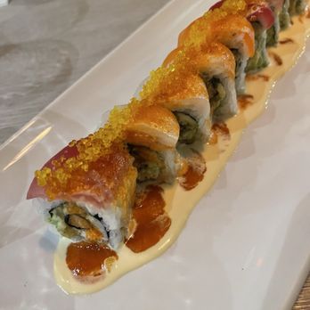 Chef Soon Contemporary Sushi - Rainbow Dragon Maki - Sushi Bars Near Me - Woodridge, Illinois