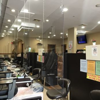 Aloha Spa, Nails & Massage - Super clean and spacious interior for social distancing - Nail Salons Near Me - Northport, New York