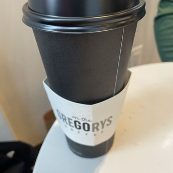 Gregorys Coffee - Large Mocha - Coffee & Tea Near Me - Hoboken, New Jersey