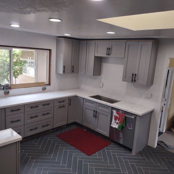 R & S Marble & Granite - Beautiful long quartz counter run with only one seam - Countertop Installation Near Me - Livermore, California