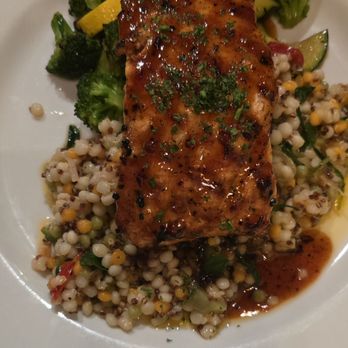 Wild River Grille - Plum sauce Salmon - New American Near Me - Reno, Nevada
