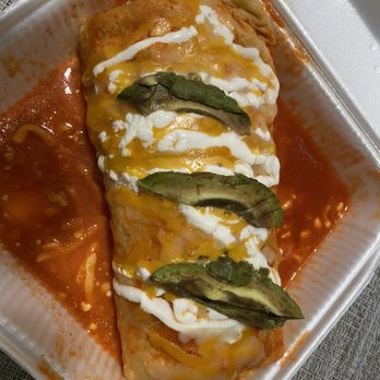 Cotija's Taco Shop - Wet carne asada burrito. - Mexican Near Me - Colton, California