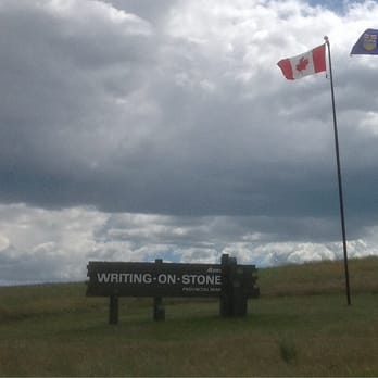 Writing-on-Stone Provincial Park - Front gate - Parks Near Me