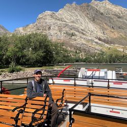 Waterton Shoreline Cruise - Getting a seat on the top deck aboard The International on a beautifully sunny summer day.